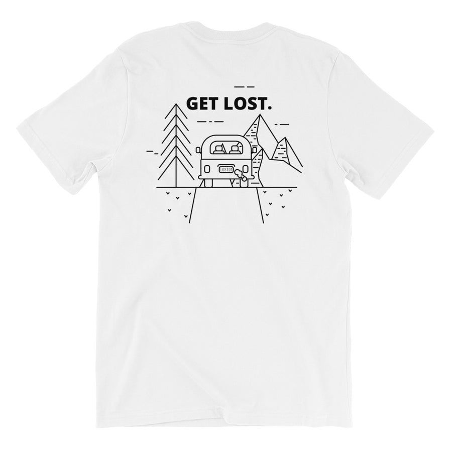 Lost Car Back & Front Tee